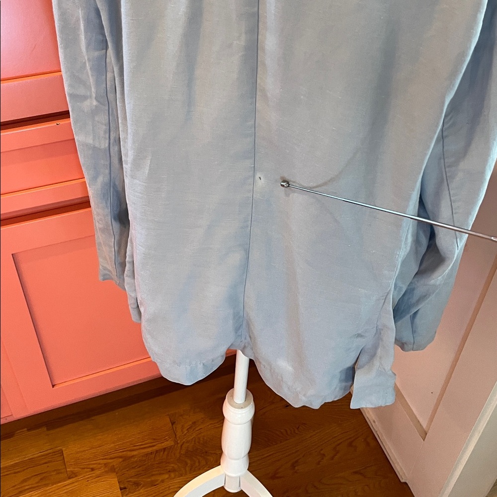 Rosetta Getty Blue Double Breasted Blazer - Picture 10 of 12